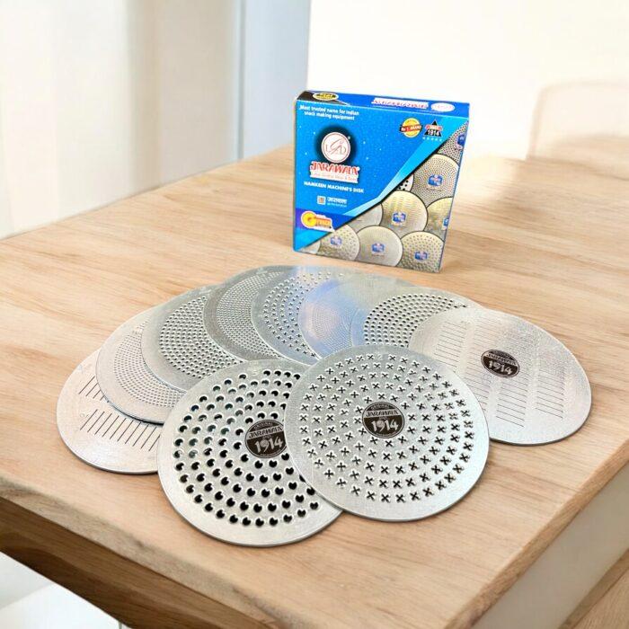 namkeen machine disc jali set