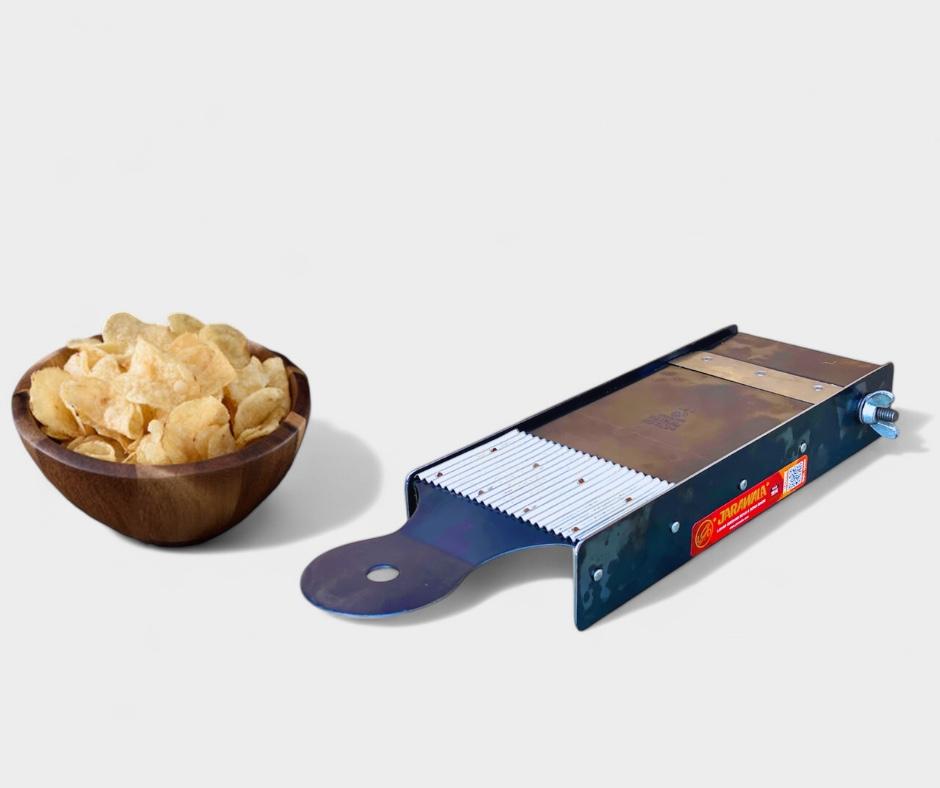 Potato wafer slicers